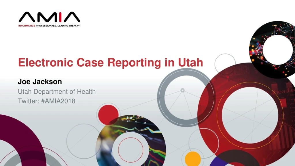 joe jackson utah department of health twitter amia2018