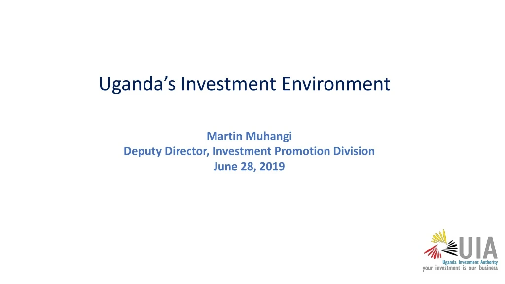 uganda s investment environment