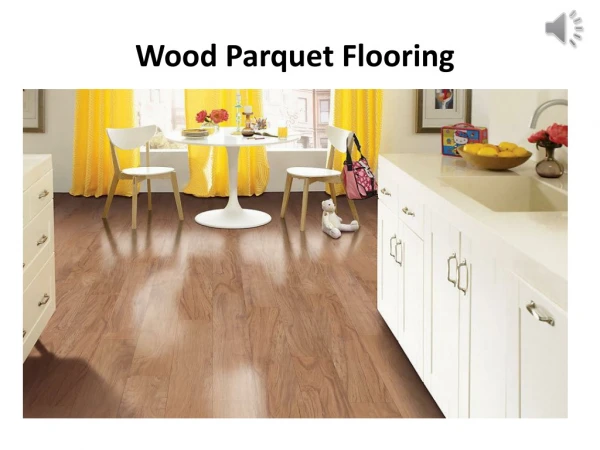 wood parquet flooring