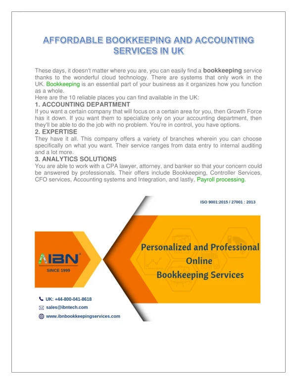 bookkeeping services in uk