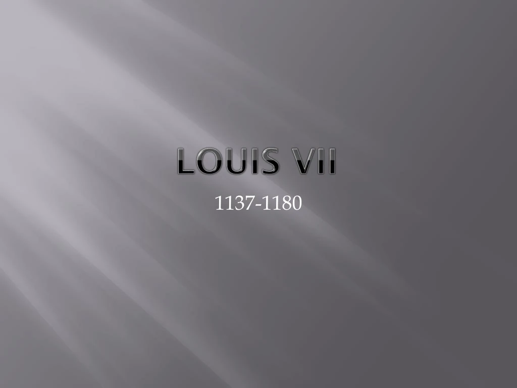 louis vii