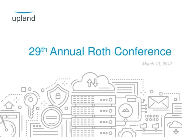 29 th Annual Roth Conference