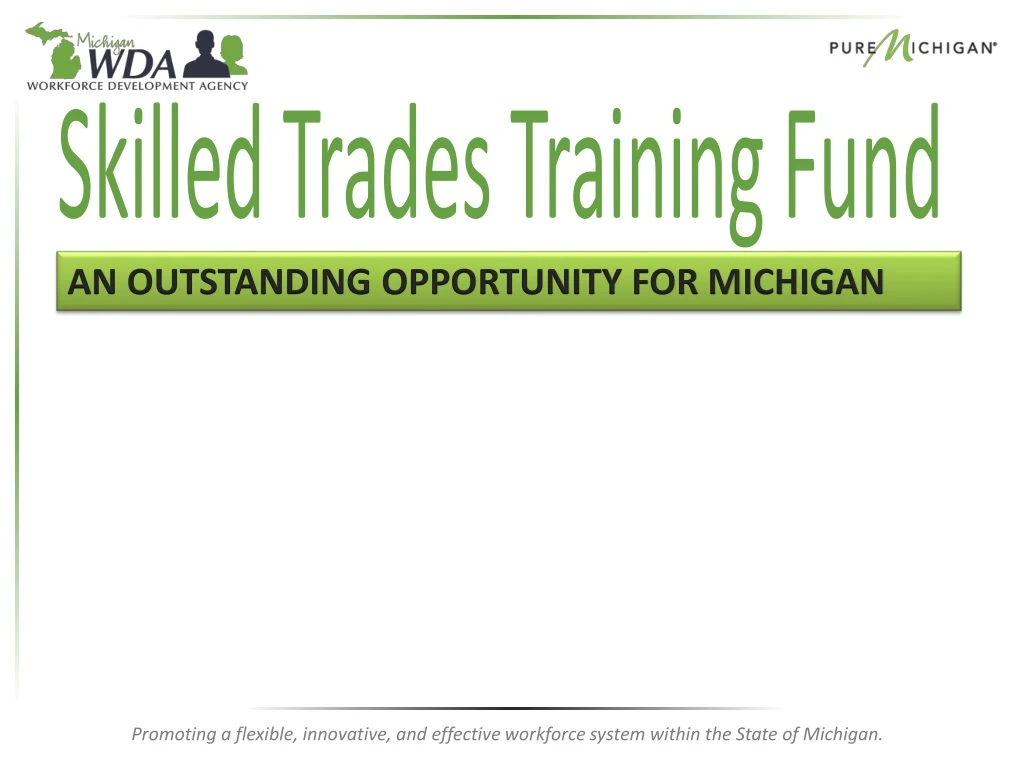 skilled trades training fund