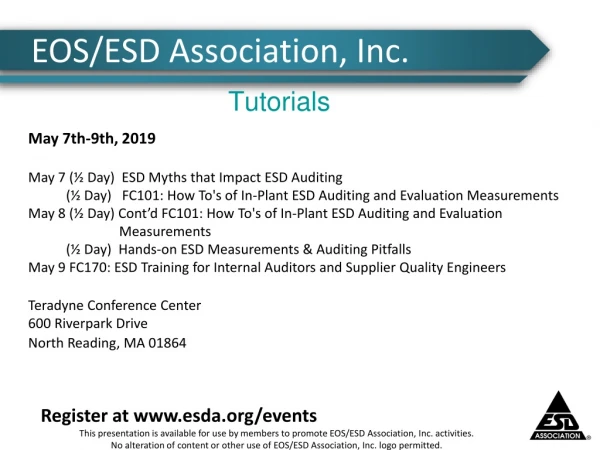 EOS/ESD Association, Inc.