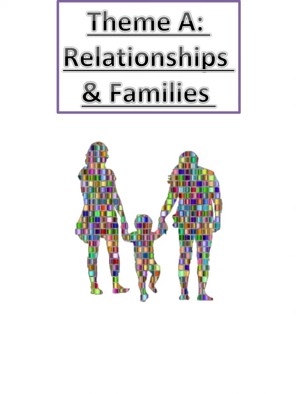 Theme A: Relationships &amp; Families