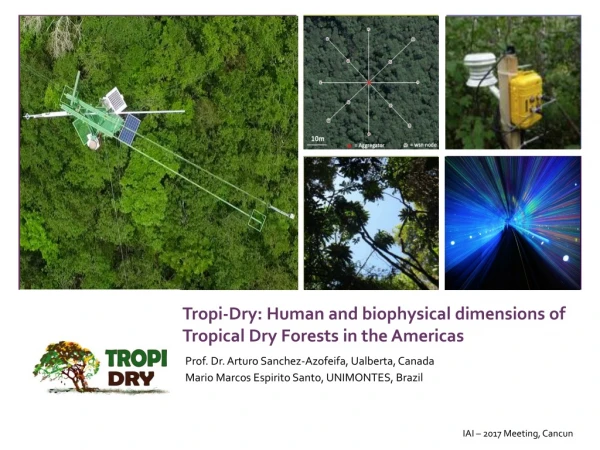 Tropi-Dry: Human and biophysical dimensions of Tropical Dry Forests in the Americas