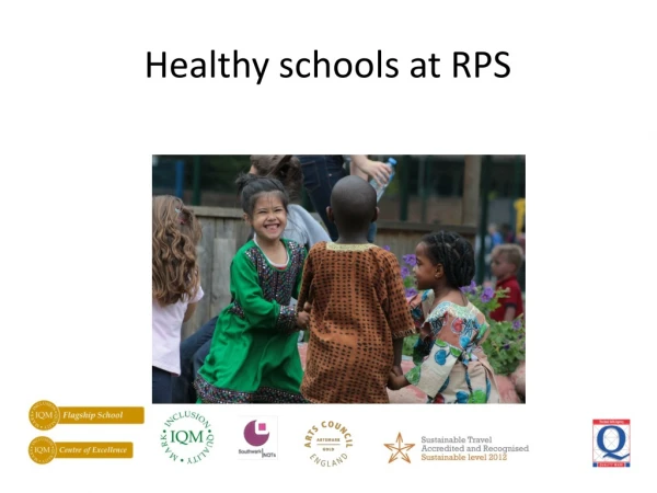Healthy schools at RPS