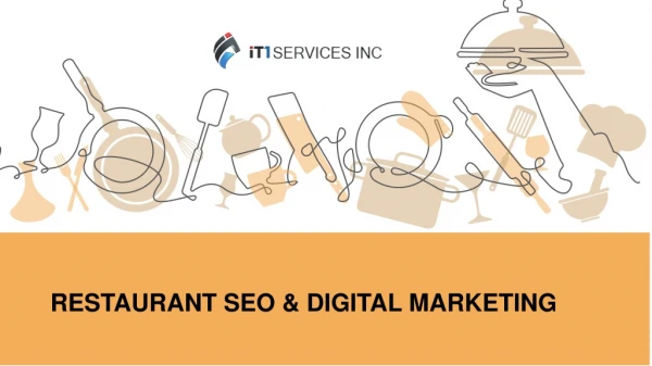 Digital Marketing Services for Restaurants
