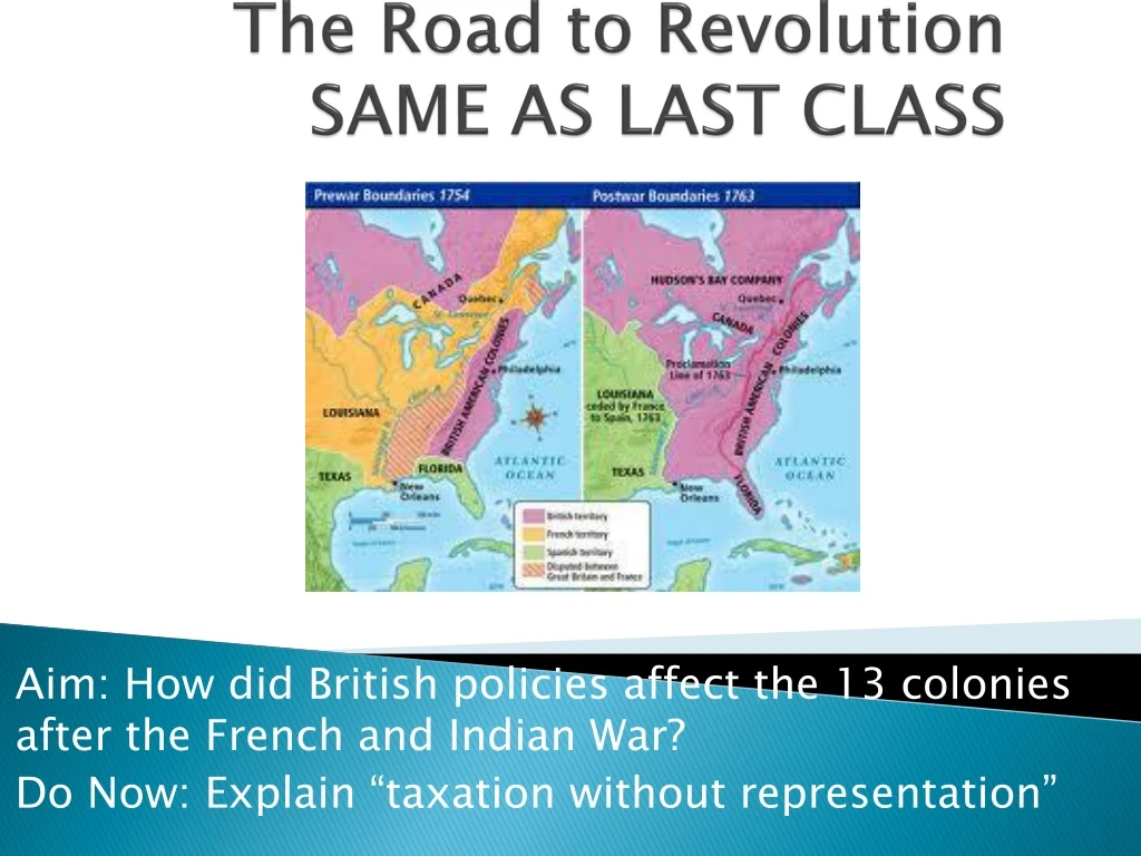 the road to revolution same as last class