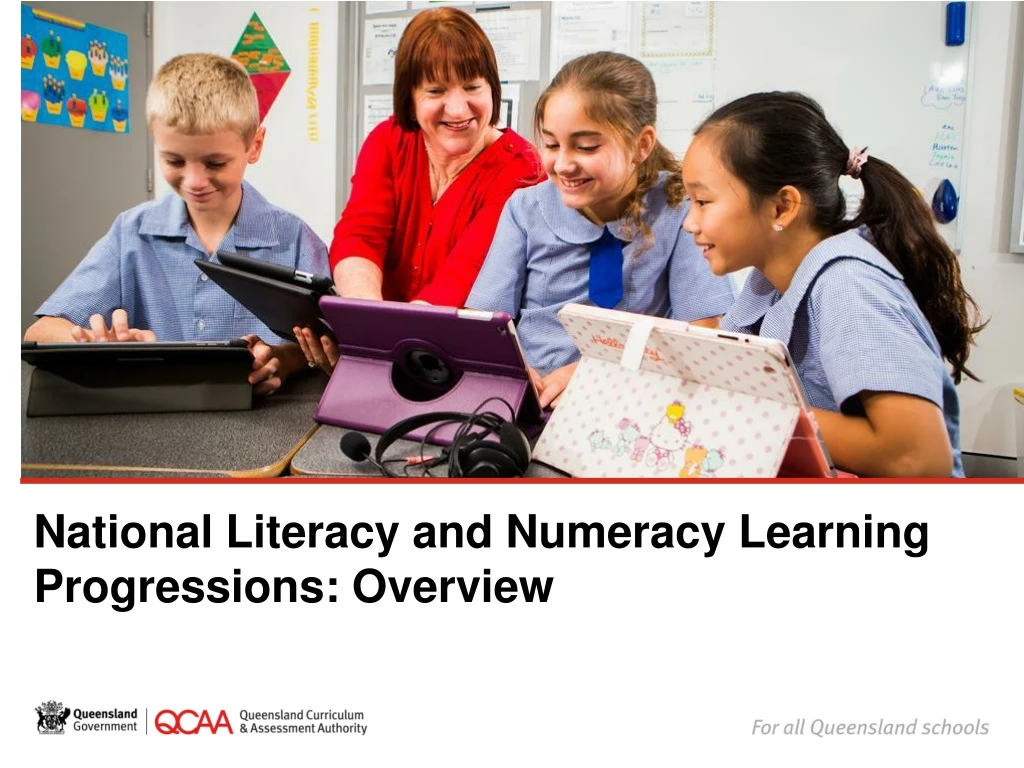 national literacy and numeracy learning progressions overview