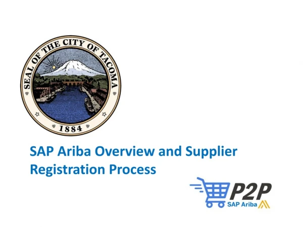 SAP Ariba Overview and Supplier Registration Process