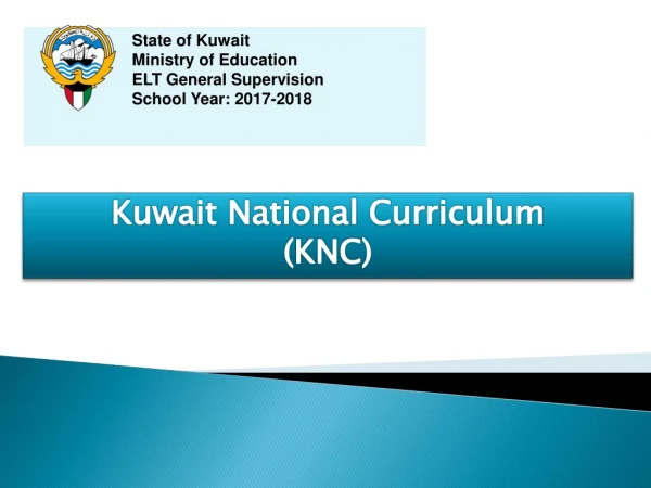 Kuwait National Curriculum (KNC)