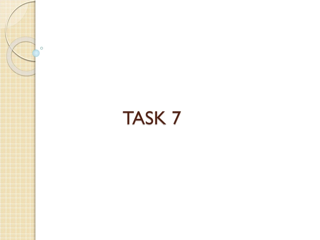 task 7