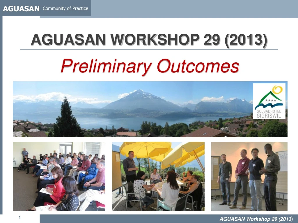 aguasan workshop 29 2013