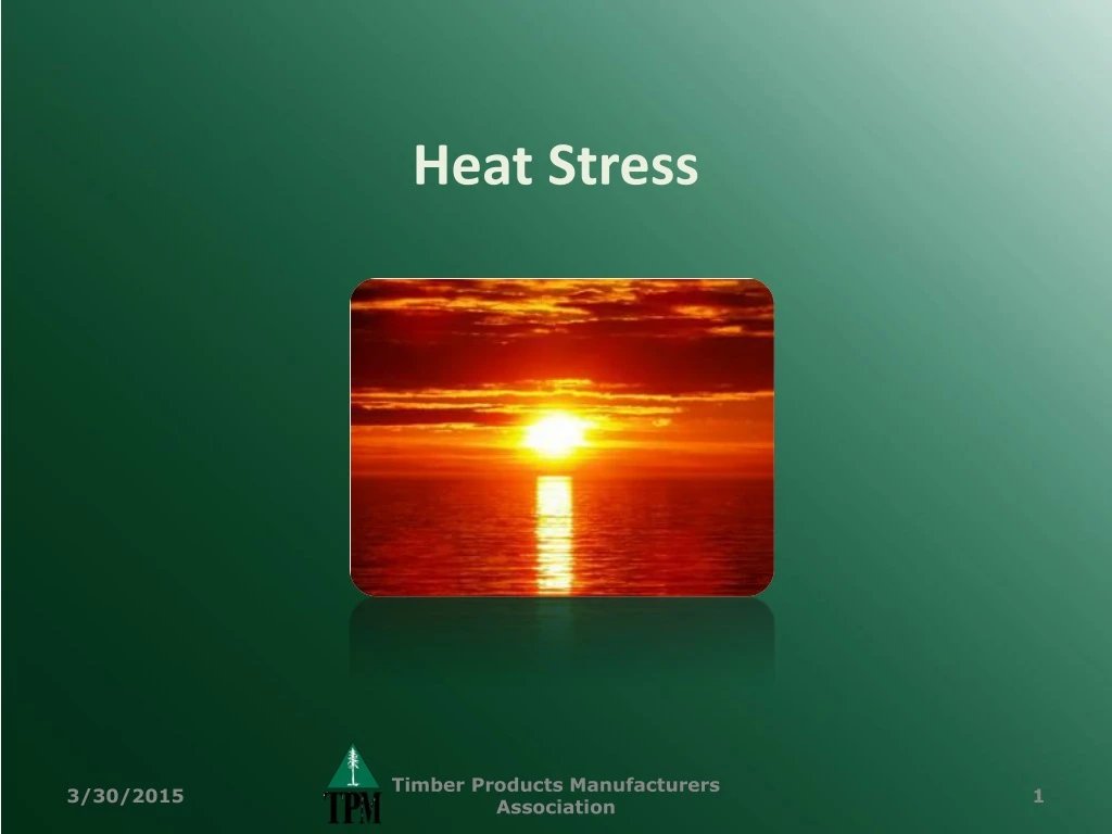 heat stress