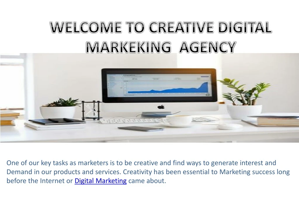 welcome to creative digital markeking agency