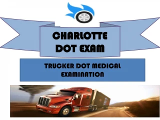 DOT EXAM | DOT PHYSICAL COST - slide 1