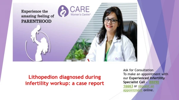 ask for consultation to make an appointment with