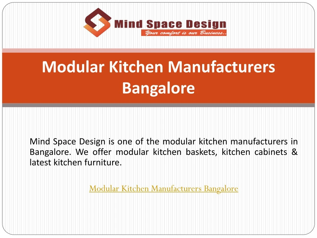 modular kitchen manufacturers bangalore