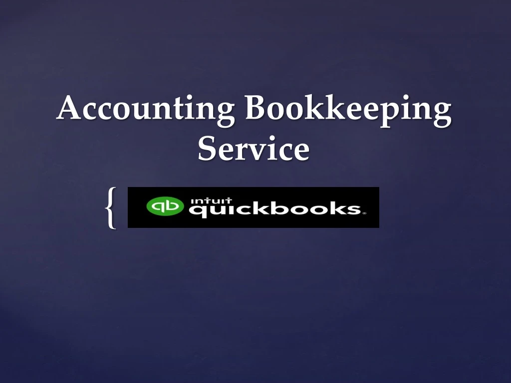 accounting bookkeeping service