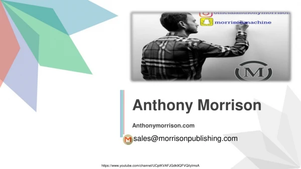 Success Connection Anthony Morrison Weekly Live Trainings - Subscribe Today