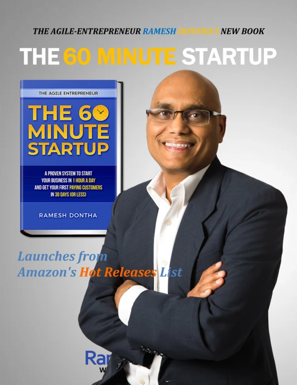 the agile entrepreneur ramesh dontha s new book