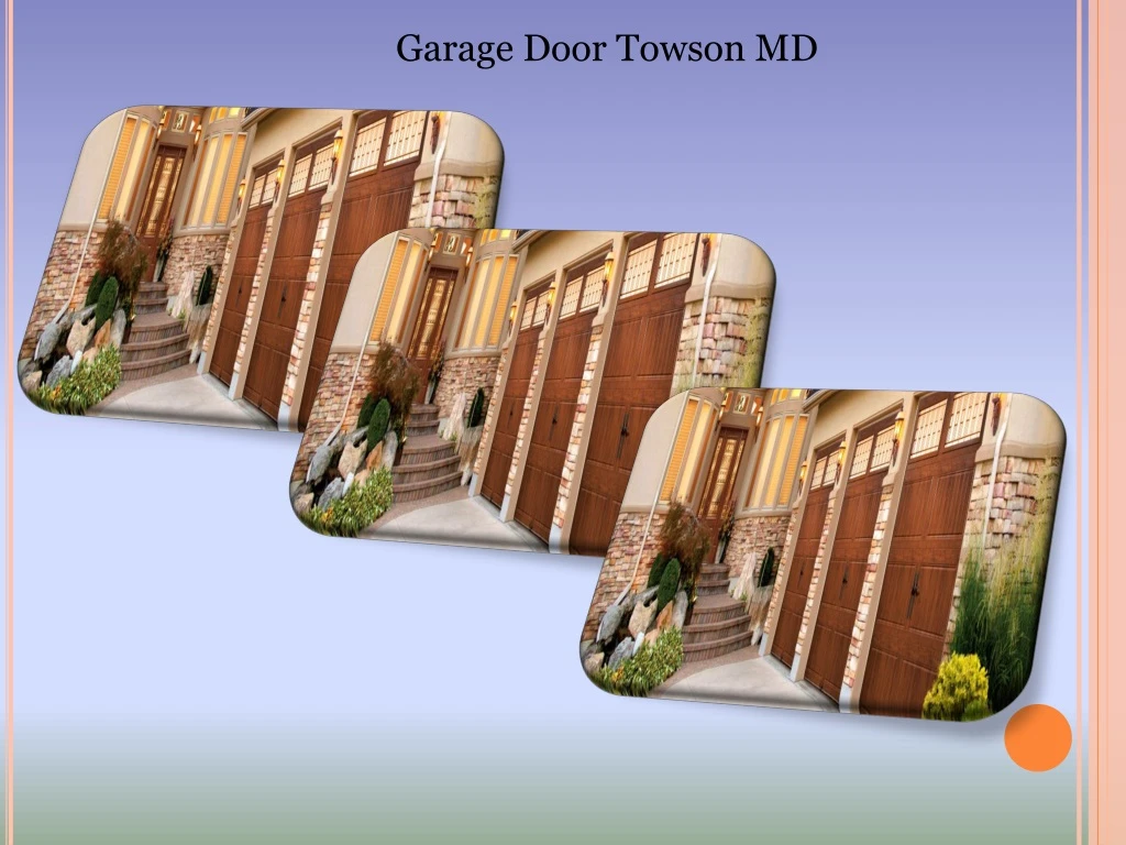 garage door towson md
