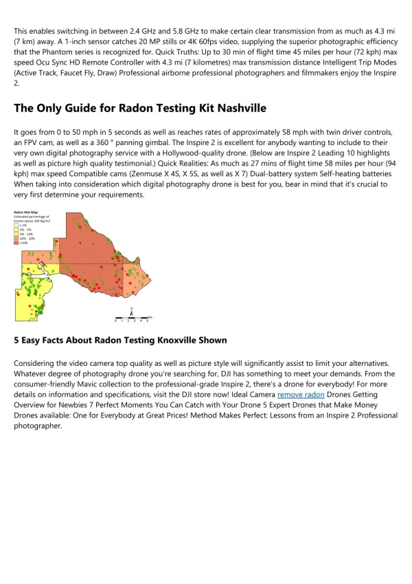 Get This Report on Radon Testing Chattanooga