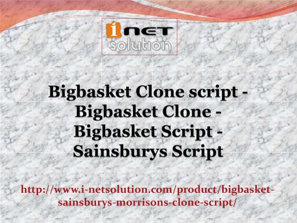 Bigbasket Script - Sainsburys Script