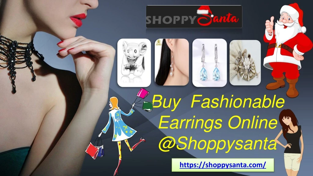 buy fashionable earrings online @shoppysanta