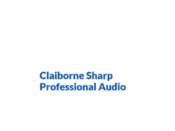 Claiborne Sharp Professional Audio