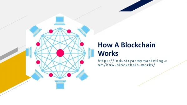how a blockchain works