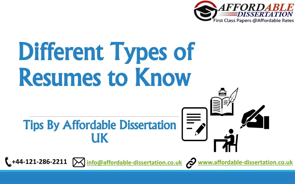 different types of resumes to know