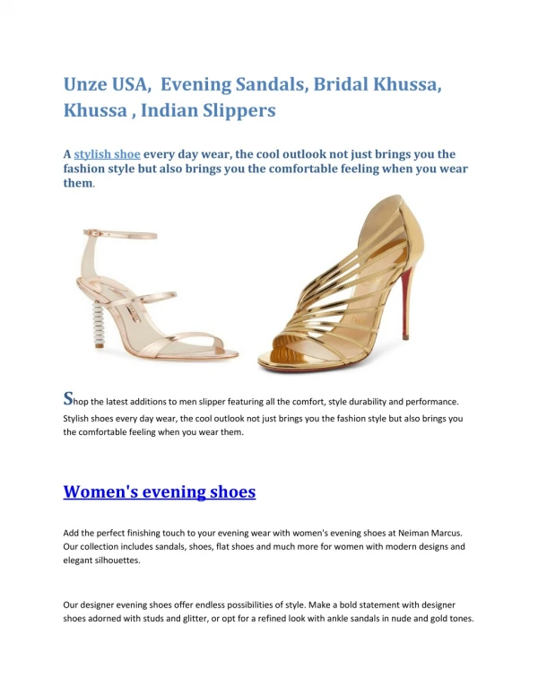 women sandals, Evening Sandals, Bridal Khussa, Khussa, Indian Slippers