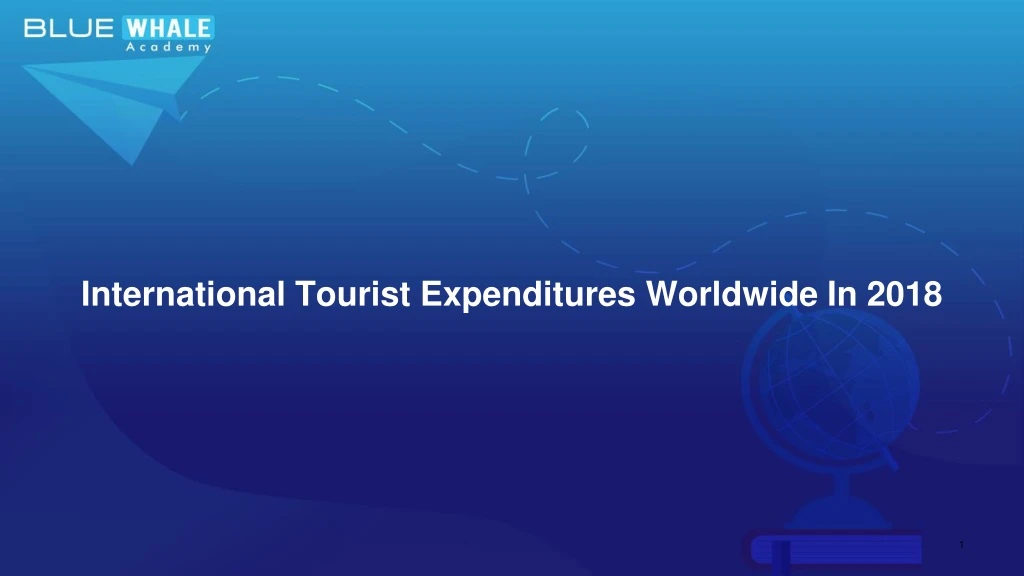 international tourist expenditures worldwide