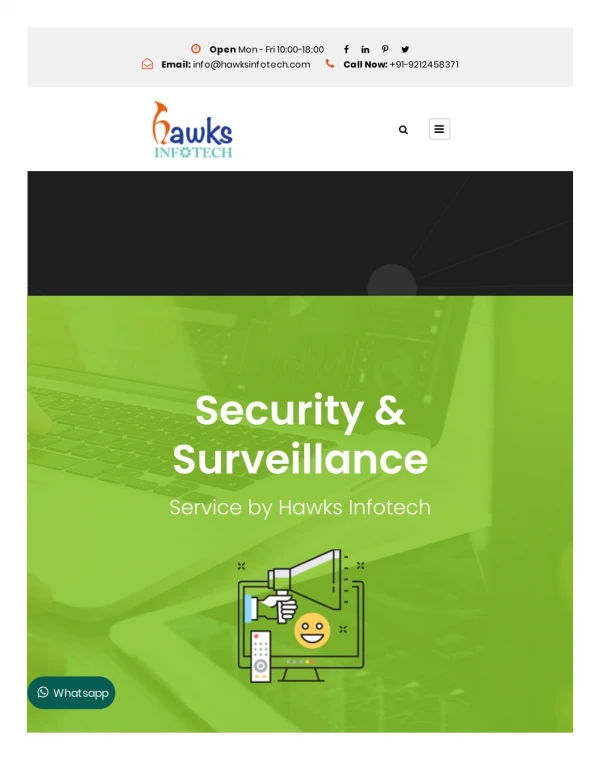 Security Surveillance Solutions and CCTV Camera Installation Services in New Delhi