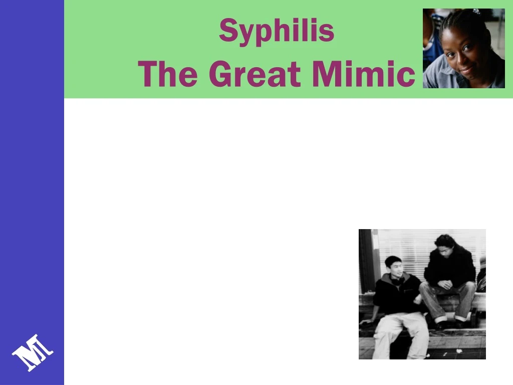 syphilis the great mimic