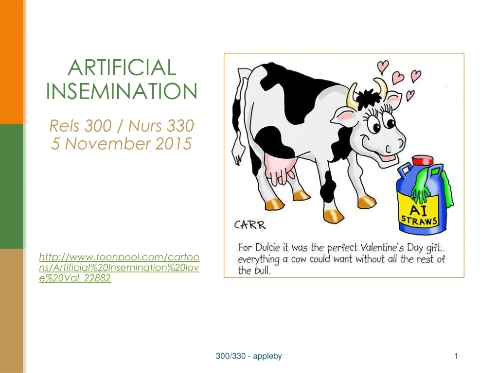 artificial insemination rels 300 nurs