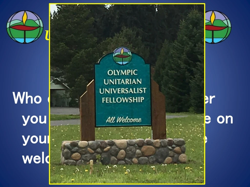 olympic unitarian universalist fellowship