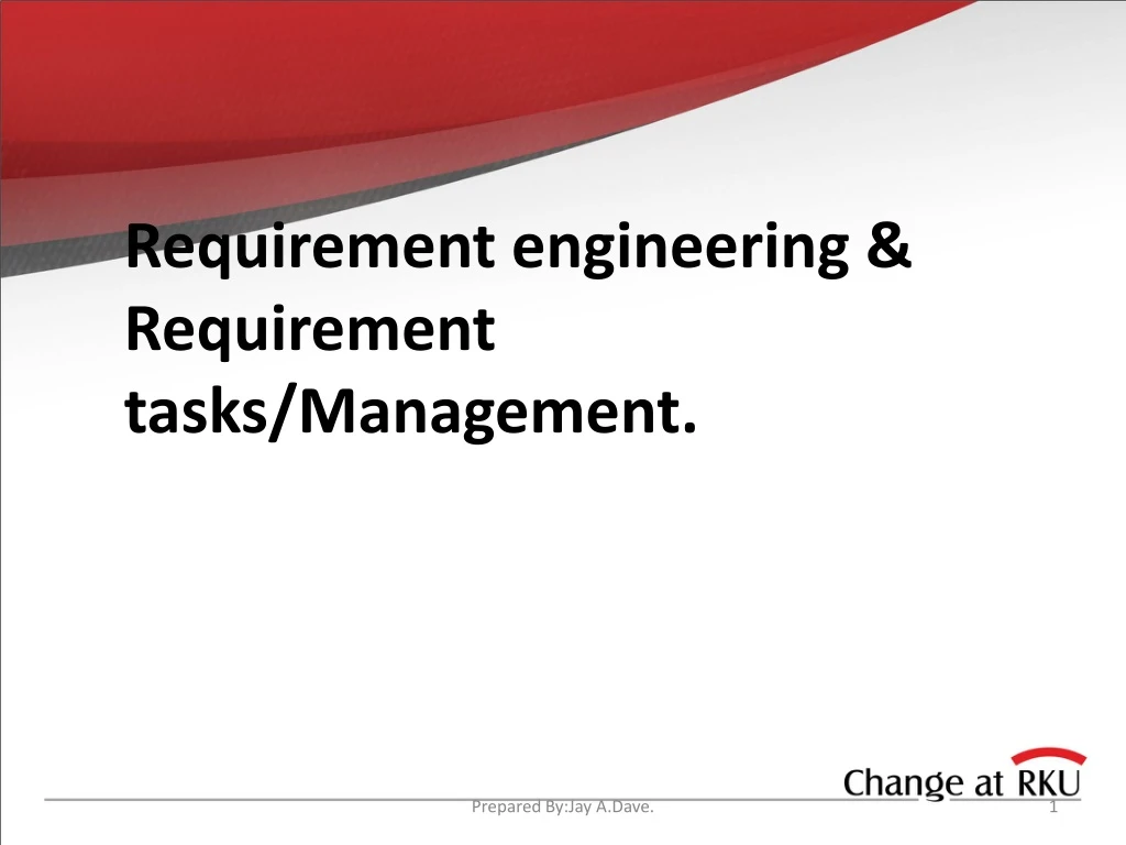 requirement engineering requirement tasks