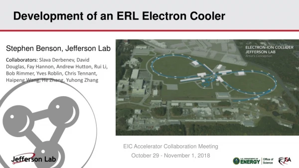 Development of an ERL Electron Cooler