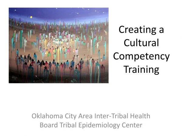 Creating a Cultural Competency Training