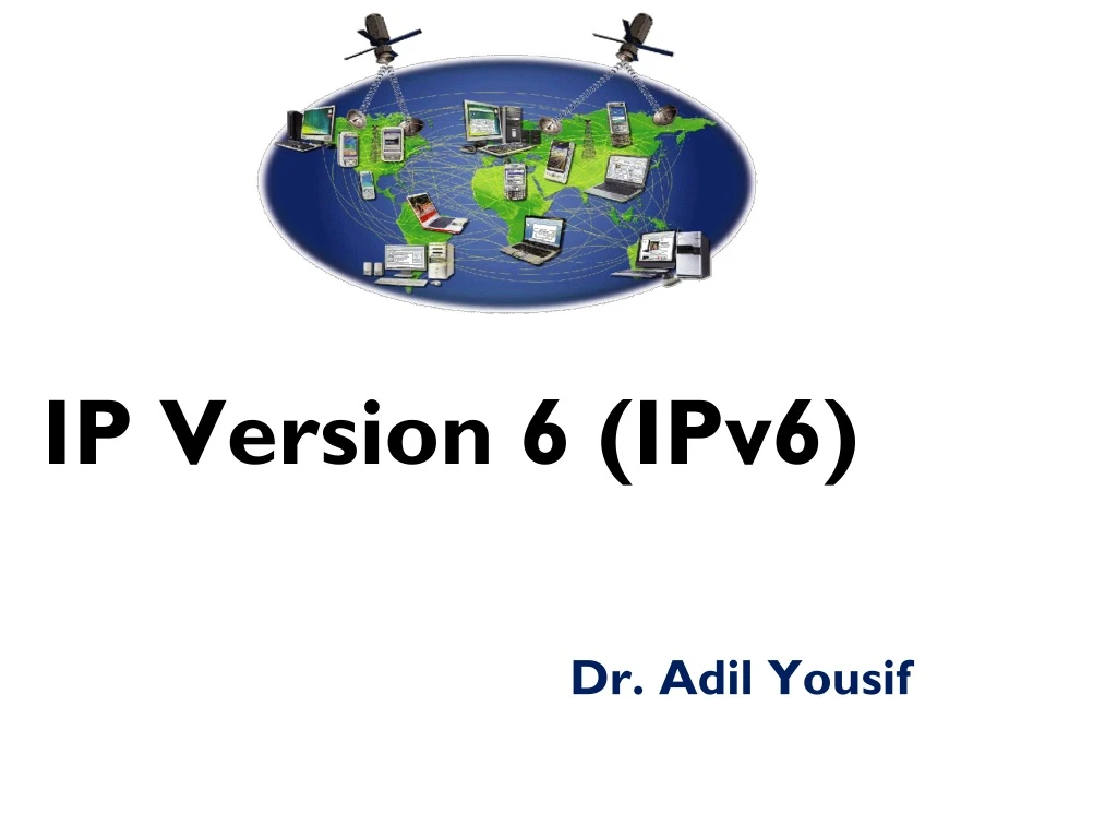 ip version 6 ipv6