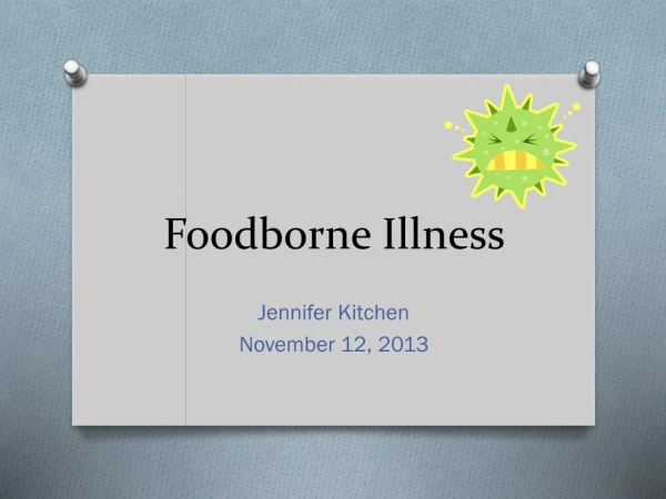 Foodborne Illness