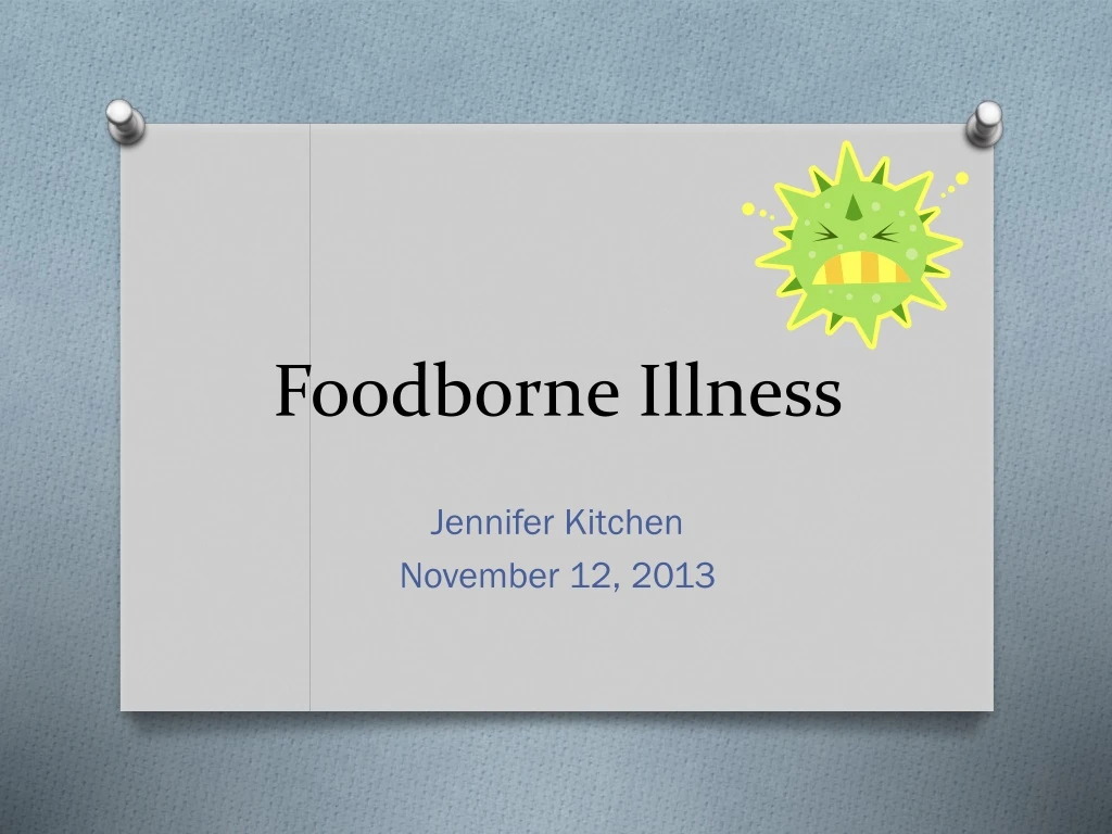 foodborne illness