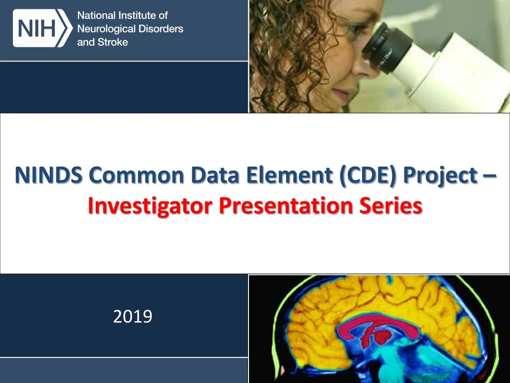ninds common data element cde project