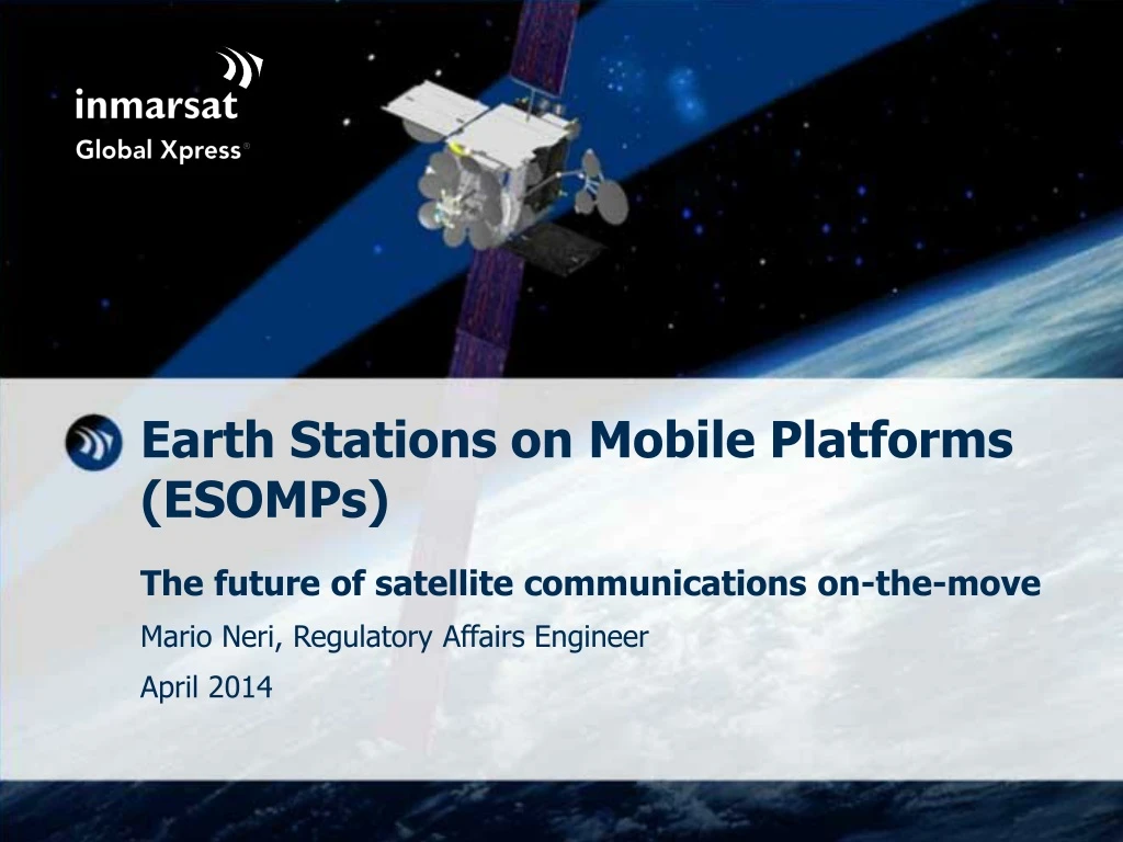 earth stations on mobile platforms esomps