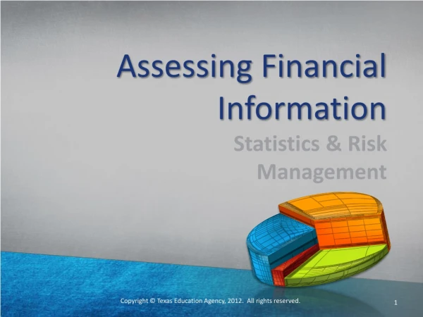 Assessing Financial Information