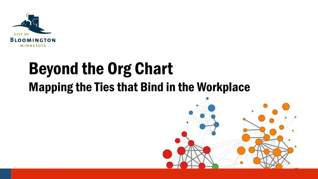 beyond the org chart mapping the ties that bind in the workplace