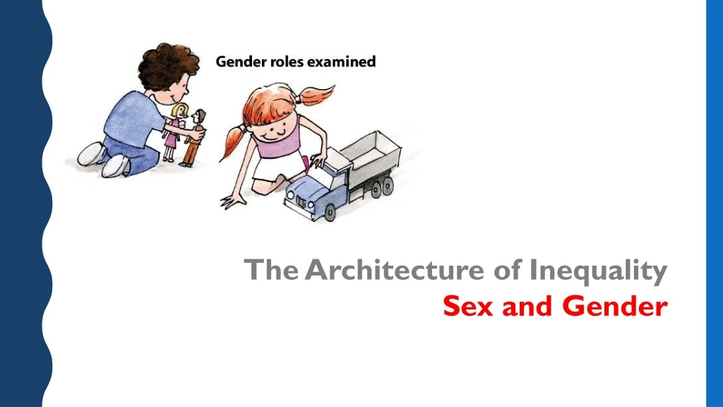 the architecture of inequality sex and gender